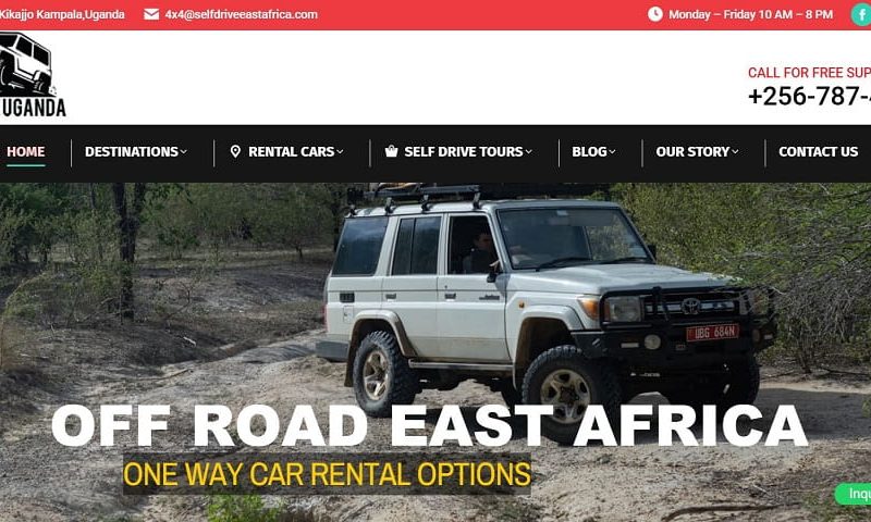 car rental website